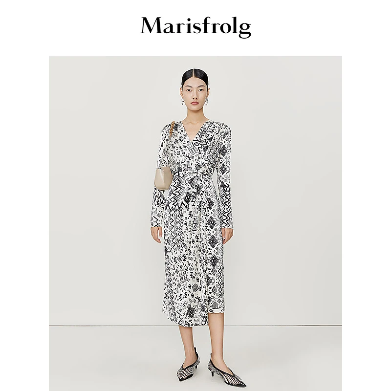 【婷婷专属】Marisfrolg玛丝菲尔连衣裙A1CX12886