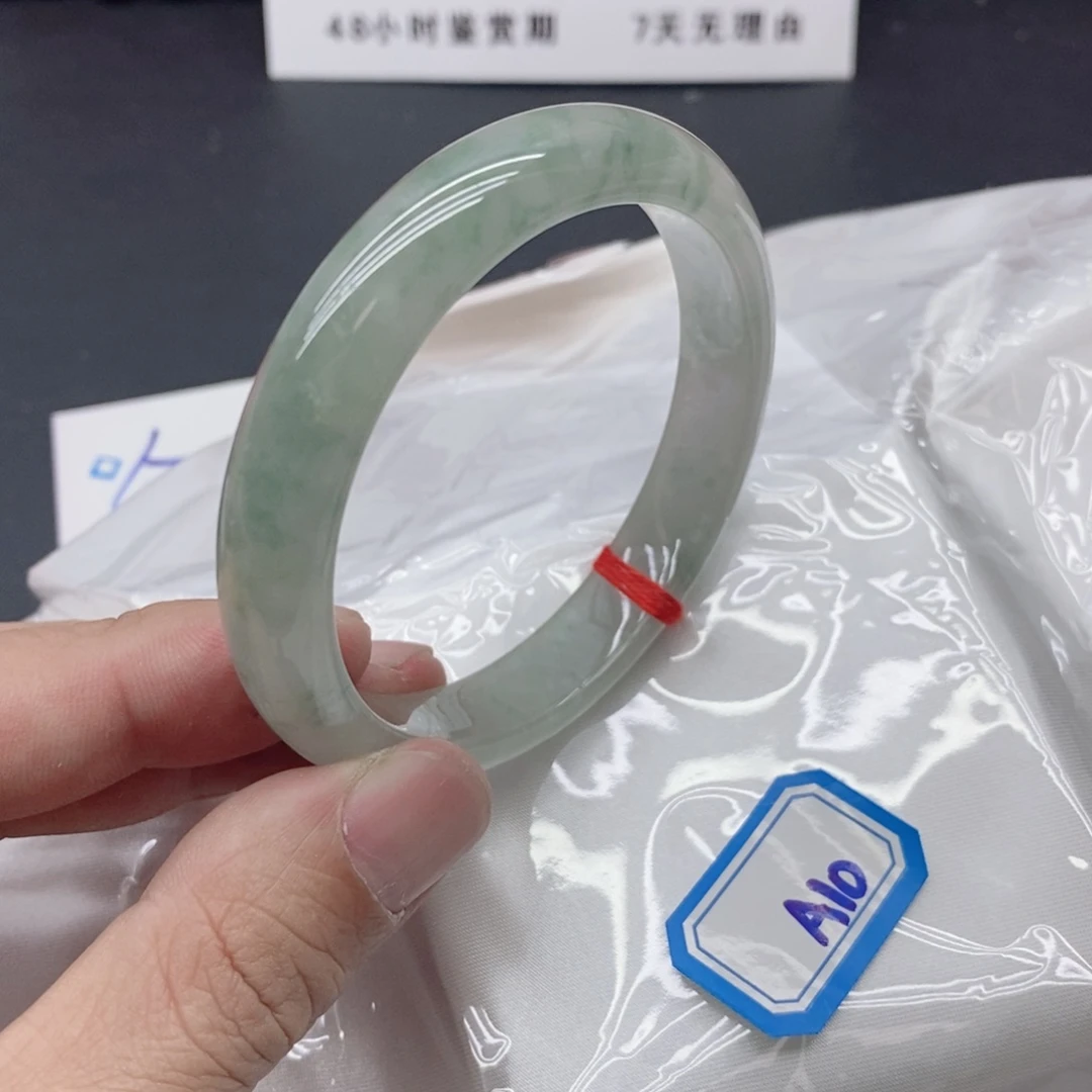 青***果岫玉未镶嵌手镯翡手镯A1000