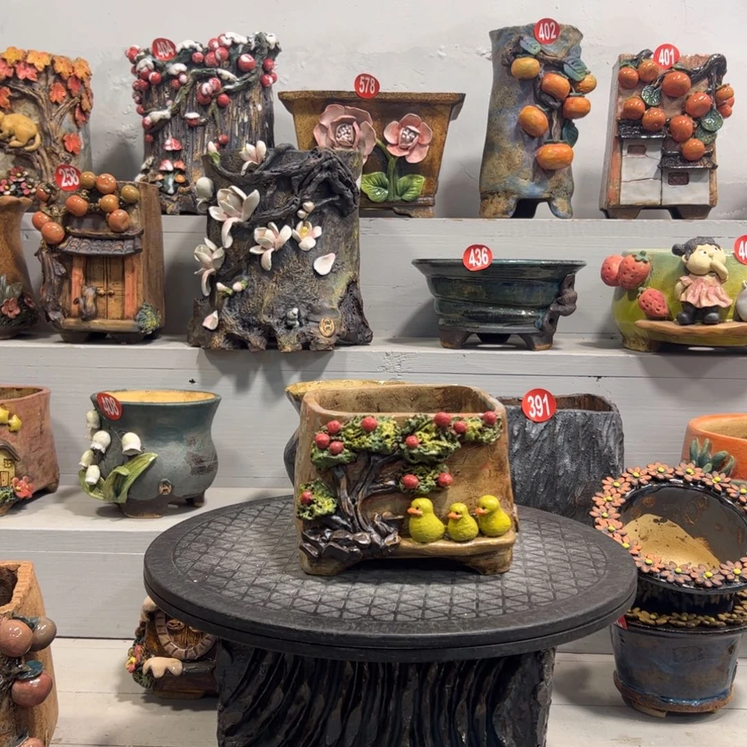 福利3 号陶然花器手工花盆