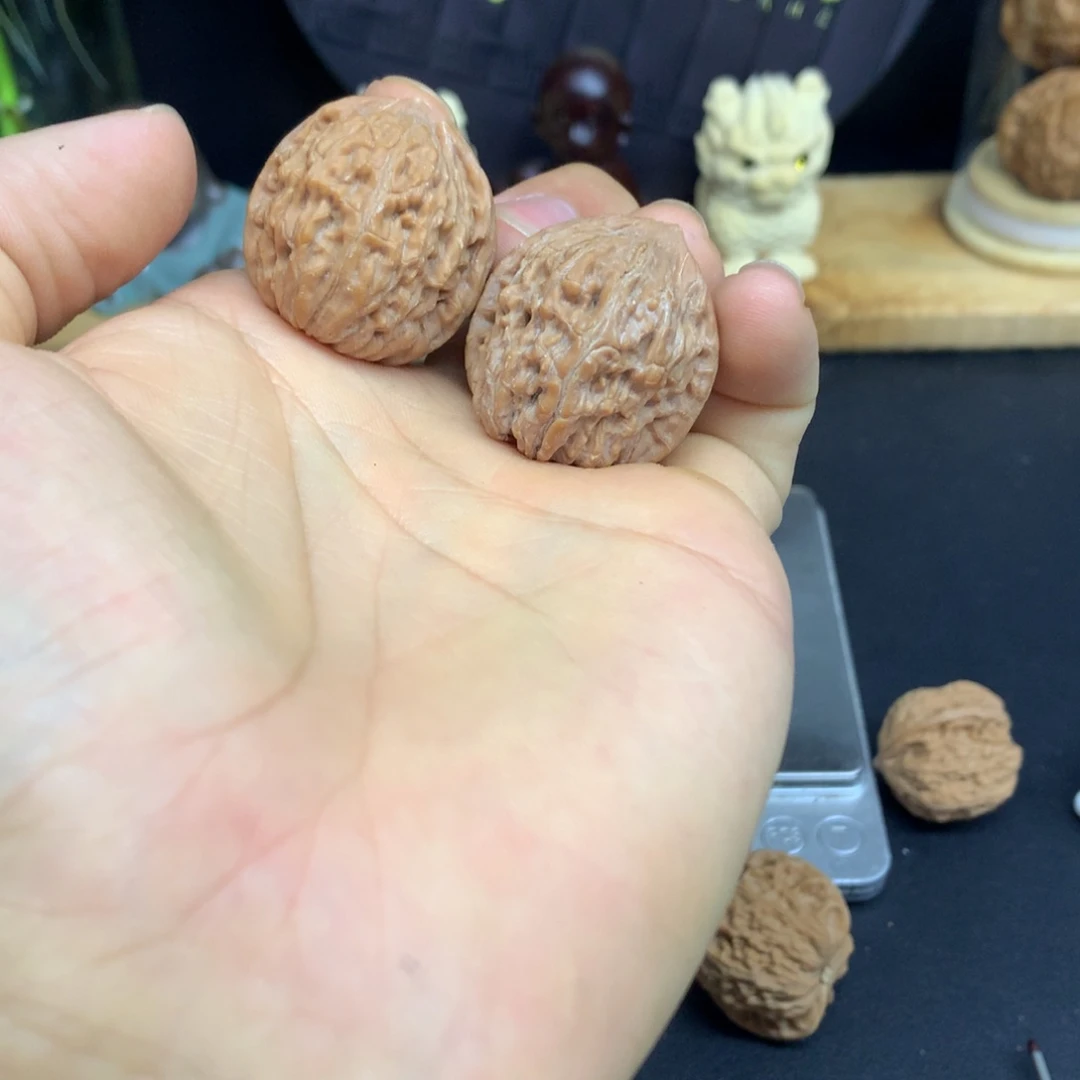 文玩核桃把件30小红（强烈推荐）