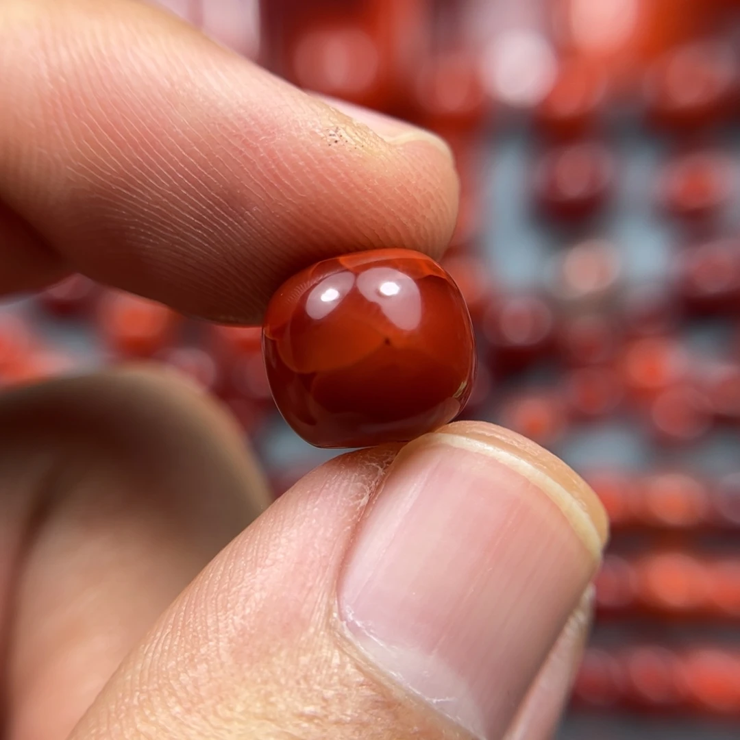 南红玛瑙未镶嵌珠宝奇石尺寸11.4/10.3锦红