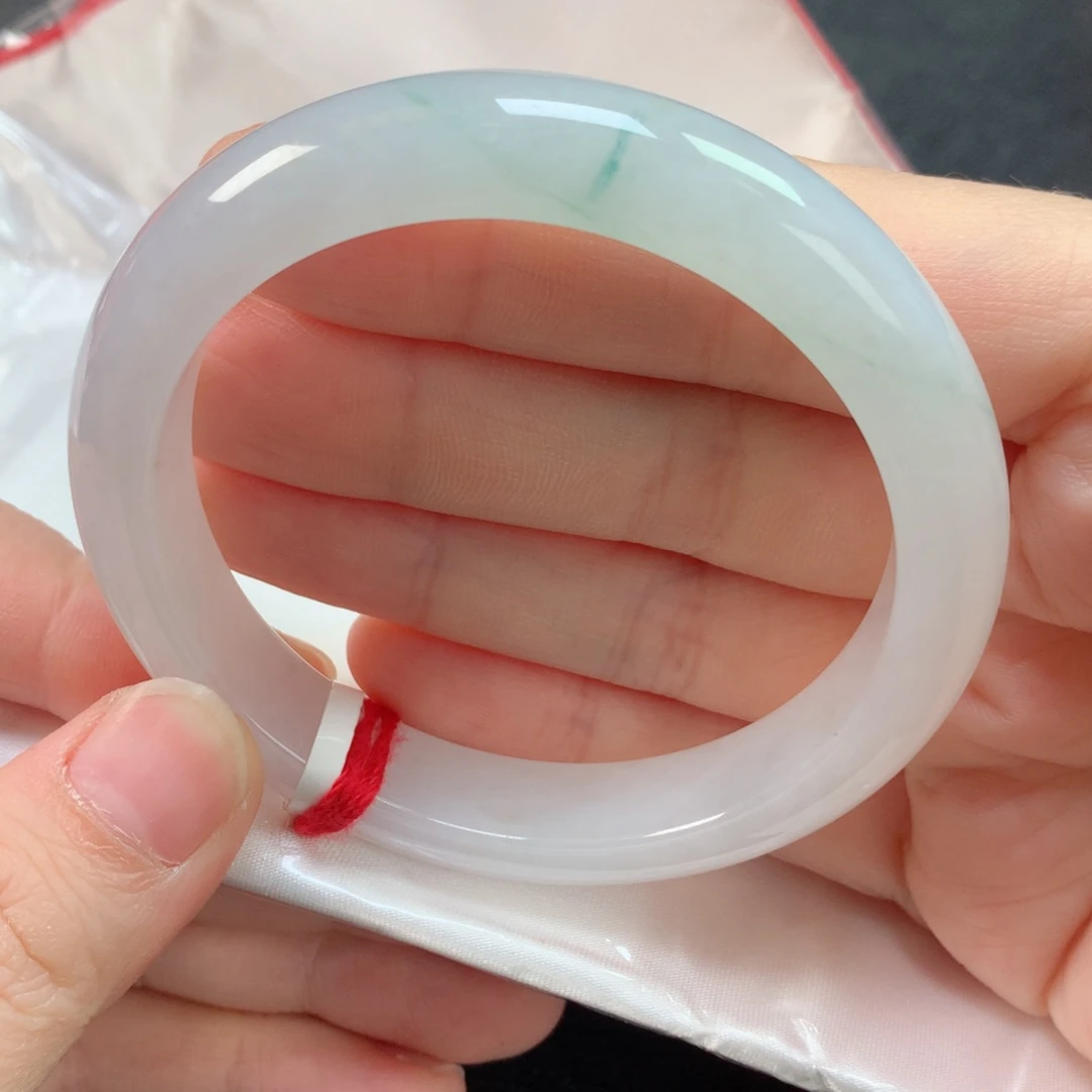 未镶嵌手镯翡翠缅甸天然翡翠手镯57