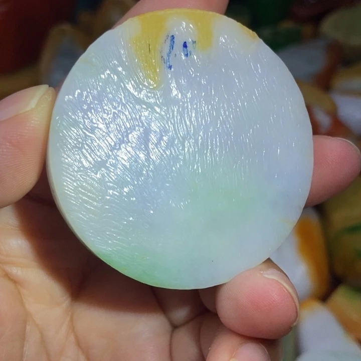 翡翠未镶嵌挂件缅甸翡翠