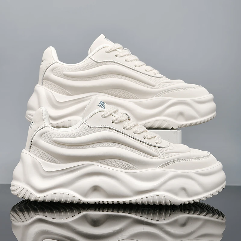 纯色系带时尚休闲鞋ins潮鞋百搭男女时尚鞋