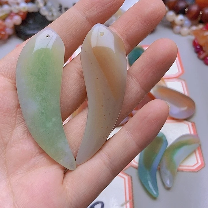 【闪购商品】未镶嵌玛瑙/玉髓珠宝半成品梦*