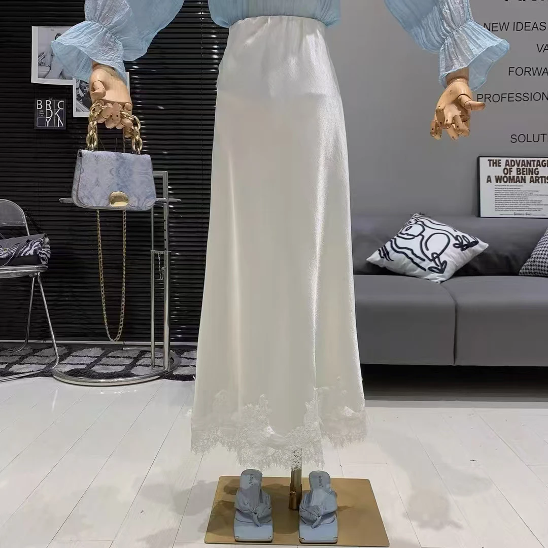 2025年最新款高腰显瘦长裙