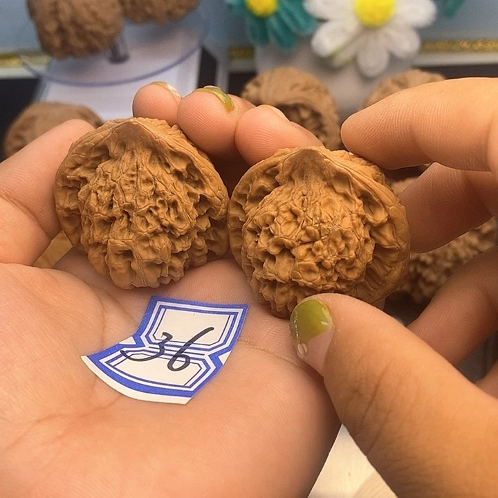 把件文玩核桃40蛇头