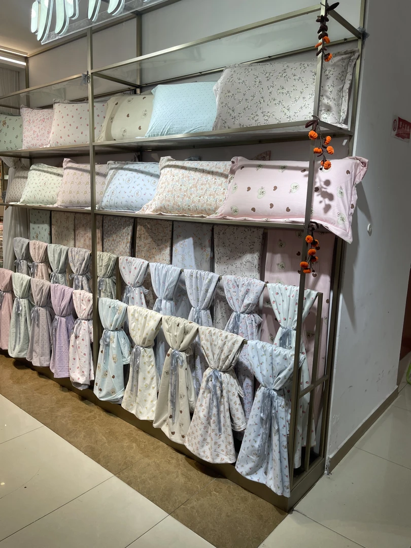 100%全棉四件套孤品，以直播间展示为准！