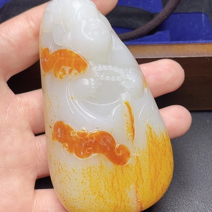 和田玉挂件未镶嵌无**志T