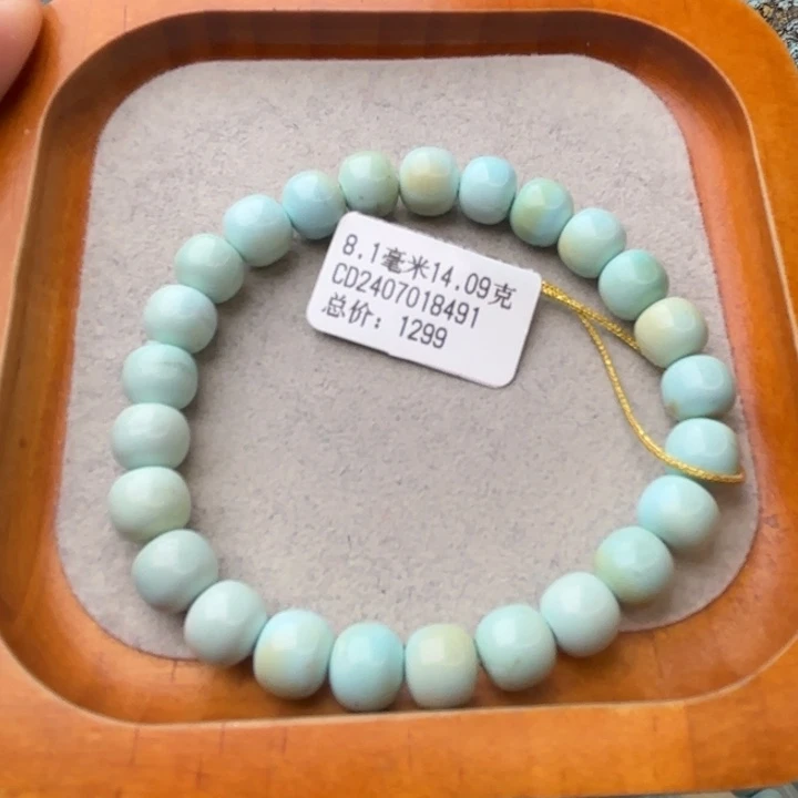 绿松石未镶嵌颈饰