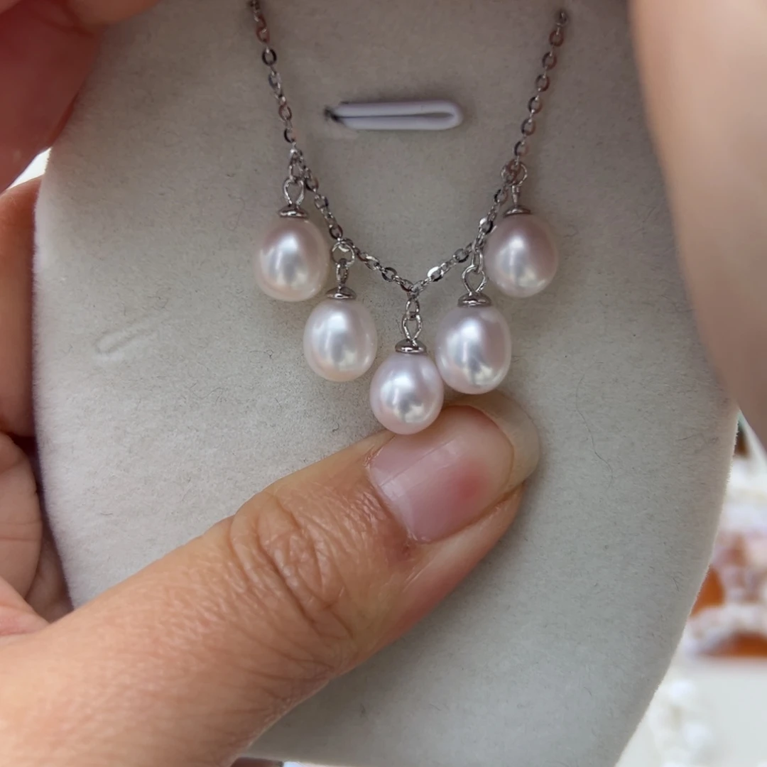 淡水珍珠珍珠 银S925镶嵌