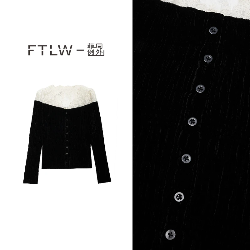 板熙FTLW-【漫漫风月】轻奢高级感气质时尚优雅女装上衣衬衫-3214