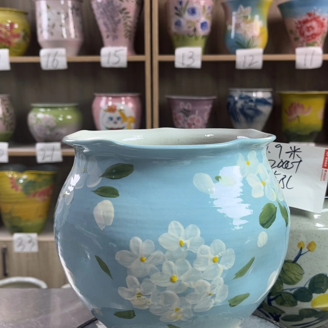 景德镇陶瓷花盆花盆