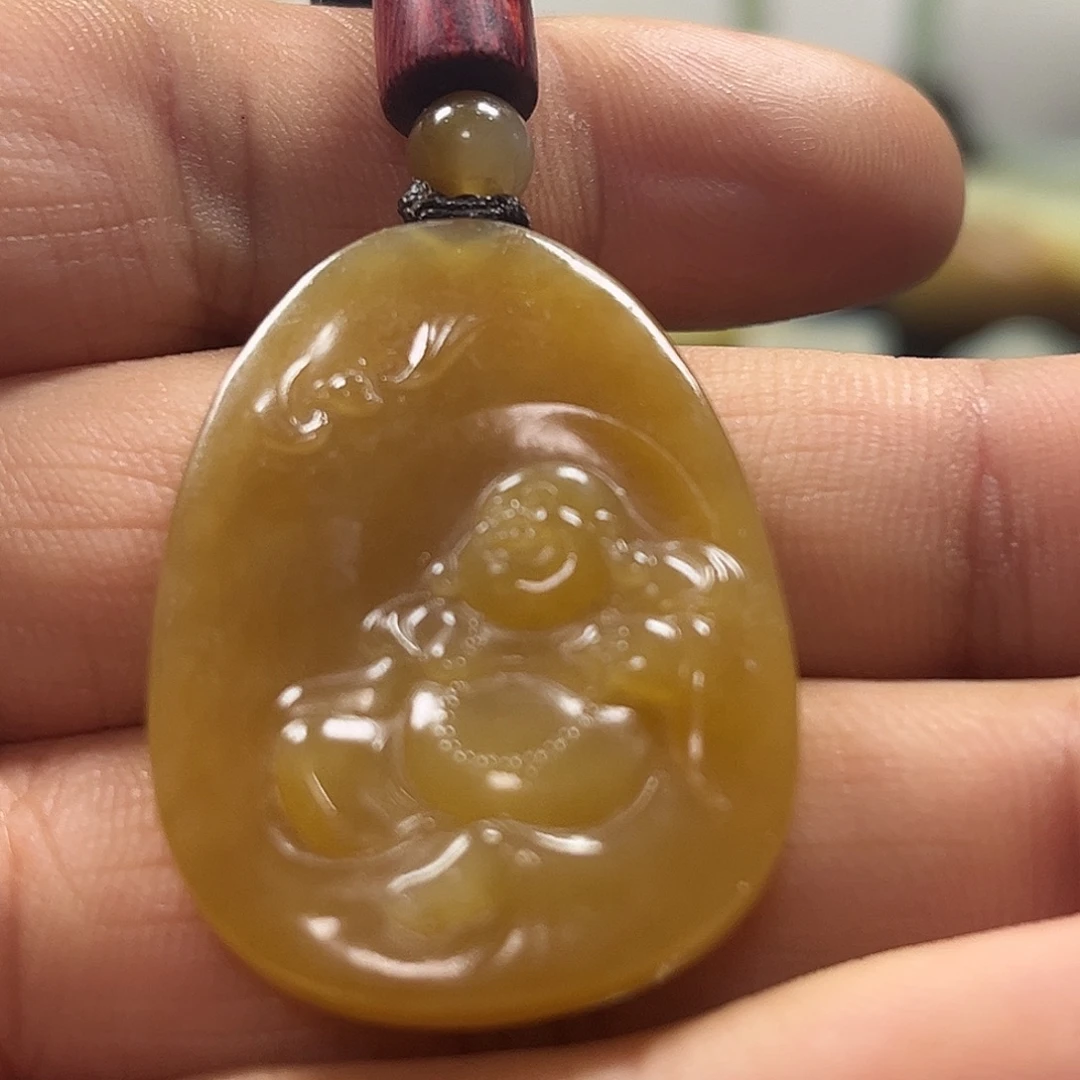 和田玉未镶嵌吊坠(不含链)