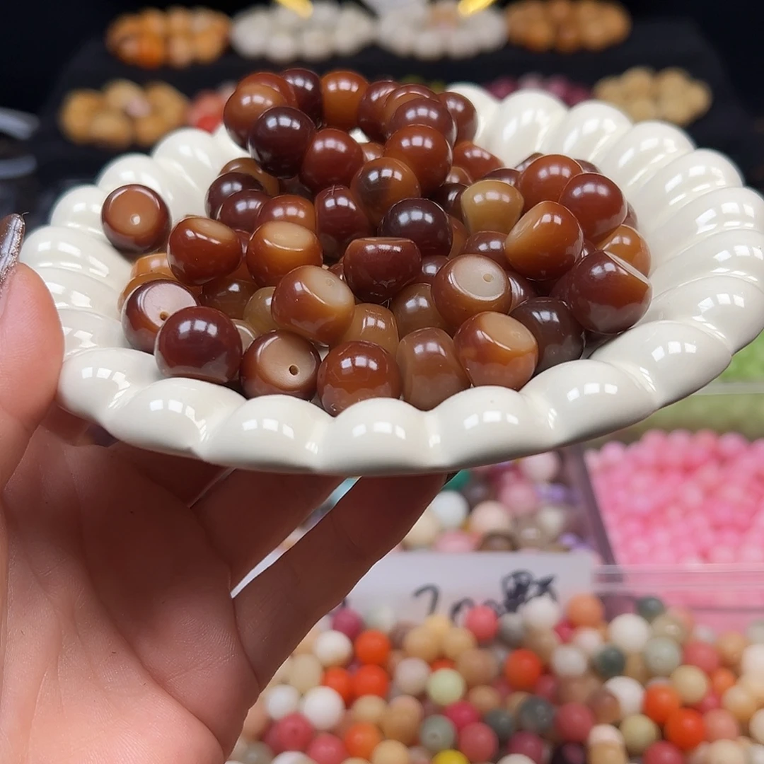 菩提根/象牙果手串卡15非料虎破山竹23颗