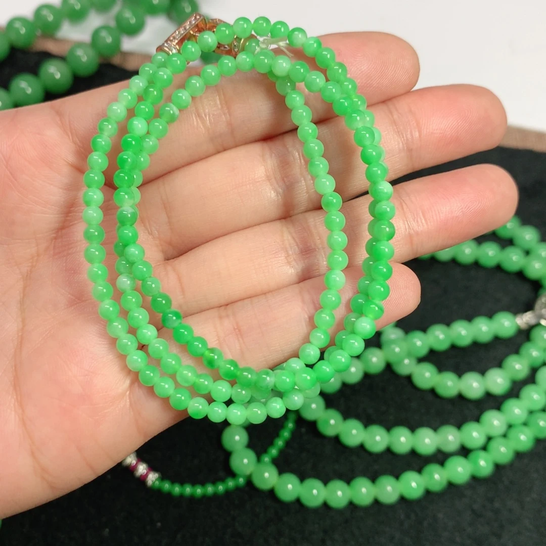 翡翠未镶嵌颈饰缅甸翡翠