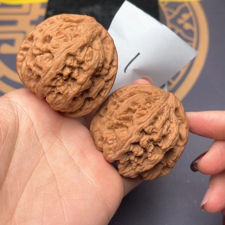 文玩核桃把件46.5大粗筋 1号