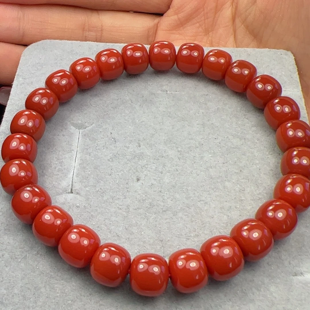 未镶嵌手串南红玛瑙