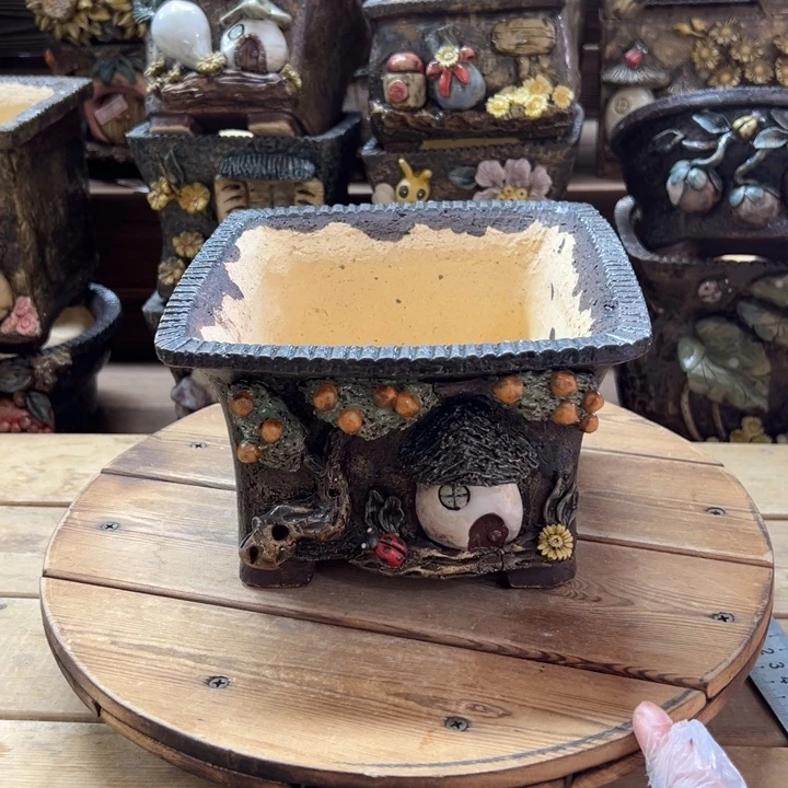 青藤多肉花盆百搭