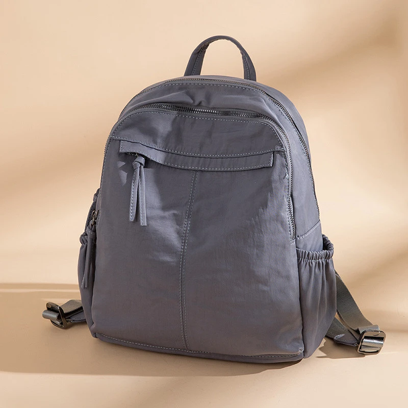 无印日本精选简约时尚双肩包女2025新款时尚背包旅游轻便女大