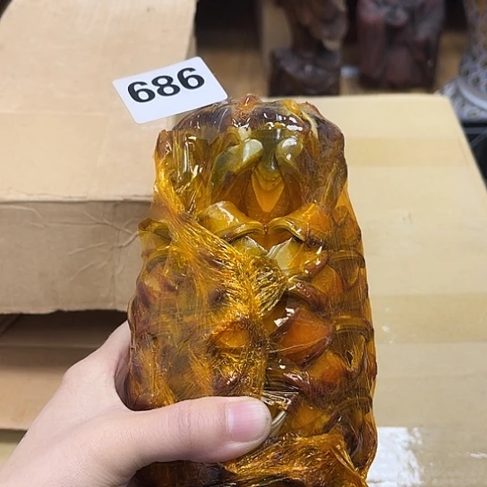 瓷片摆件工艺品瓷器摆件777 