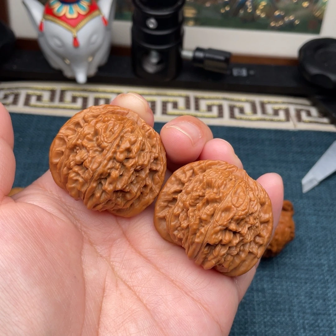 文玩核桃把件全品四座楼41