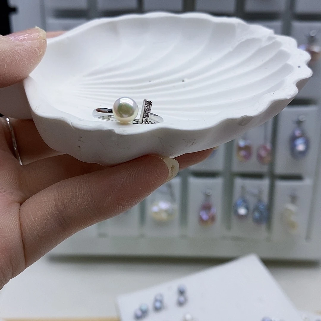 颈饰合金淡水珍珠