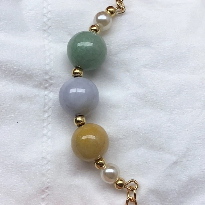 翡翠未镶嵌颈饰06号