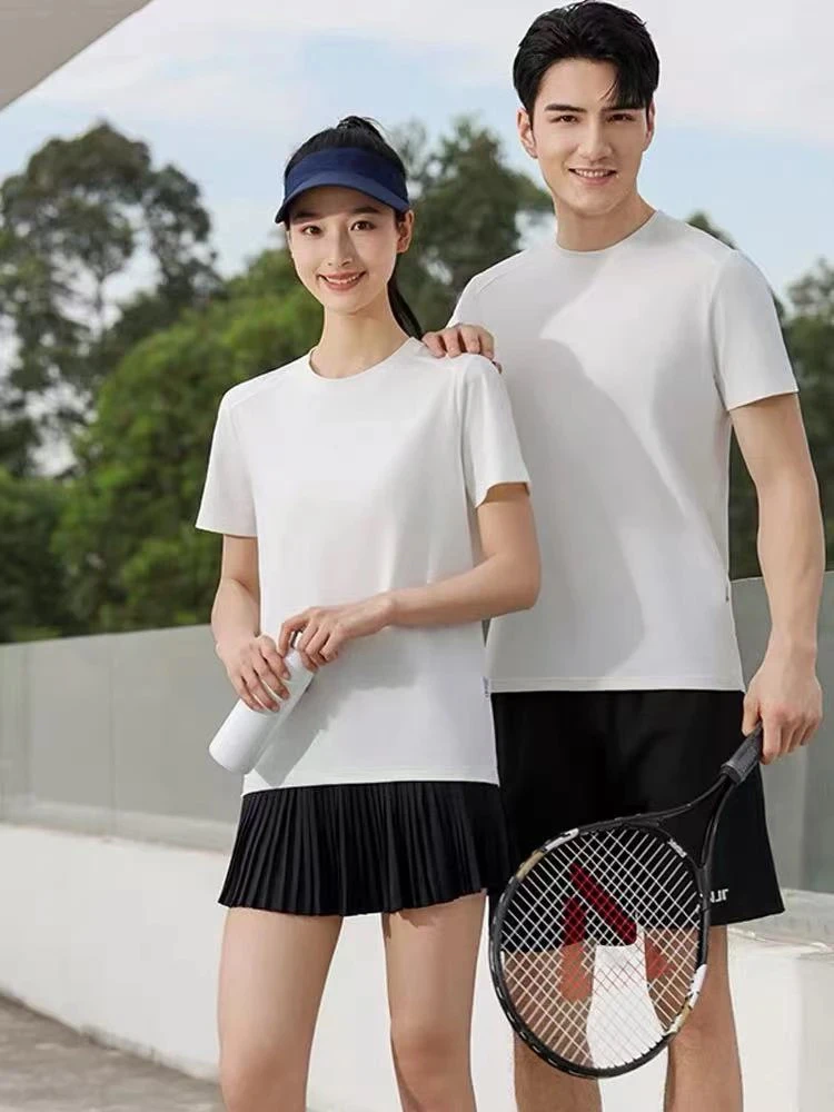 迪桑棉夏季男女同款呼吸t恤薄款潮牌时尚潮搭2588