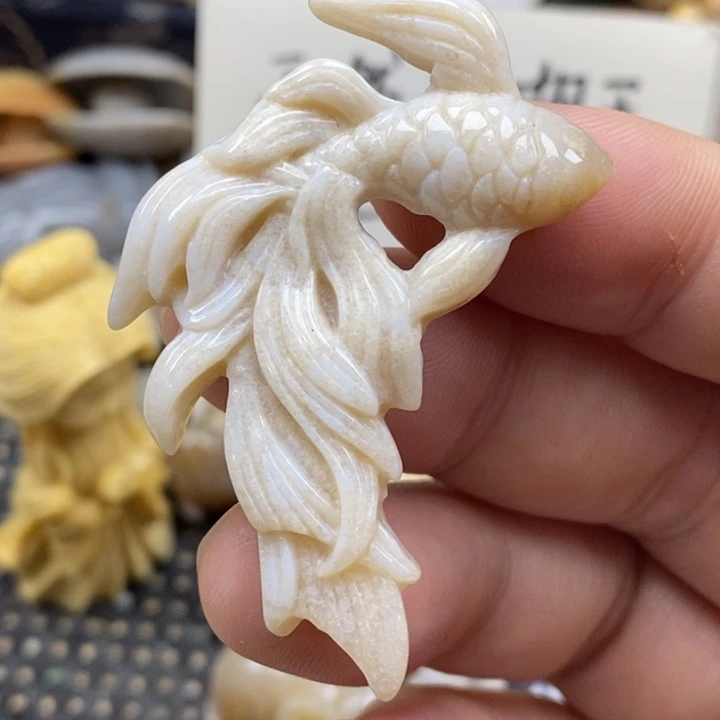 硅化珊瑚（珊瑚玉）未镶嵌颈饰