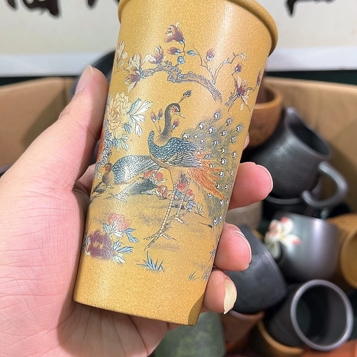 茶杯紫砂全手工紫砂主人杯