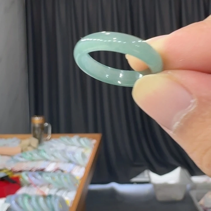 翡翠戒指未镶嵌纯天然翡翠a货