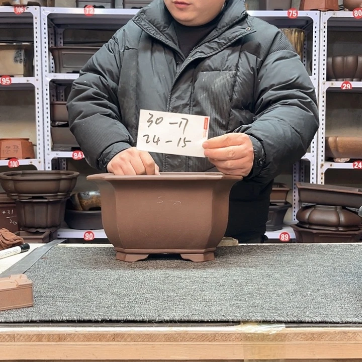 紫砂花盆紫砂等传统