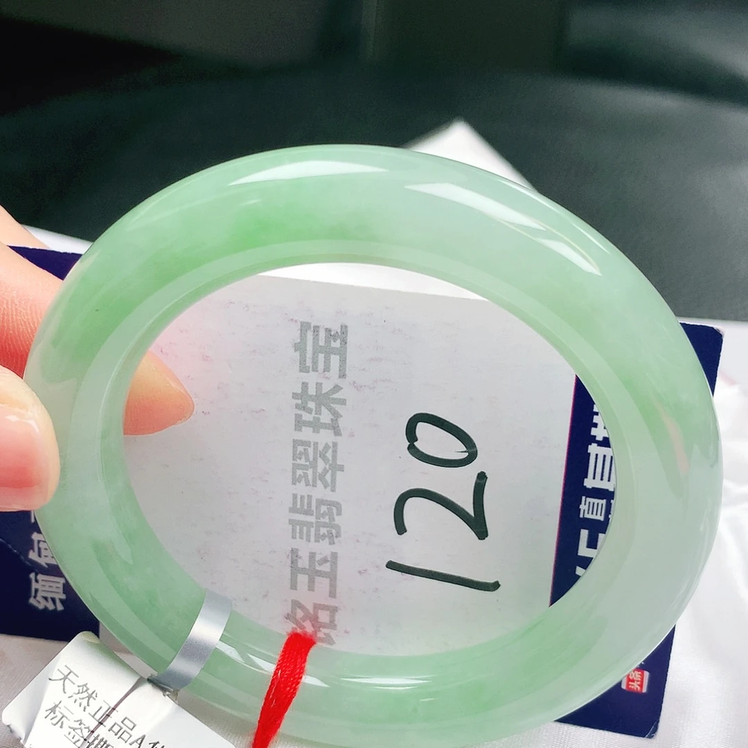 翡翠未镶嵌手镯缅甸天然a货翡翠手镯