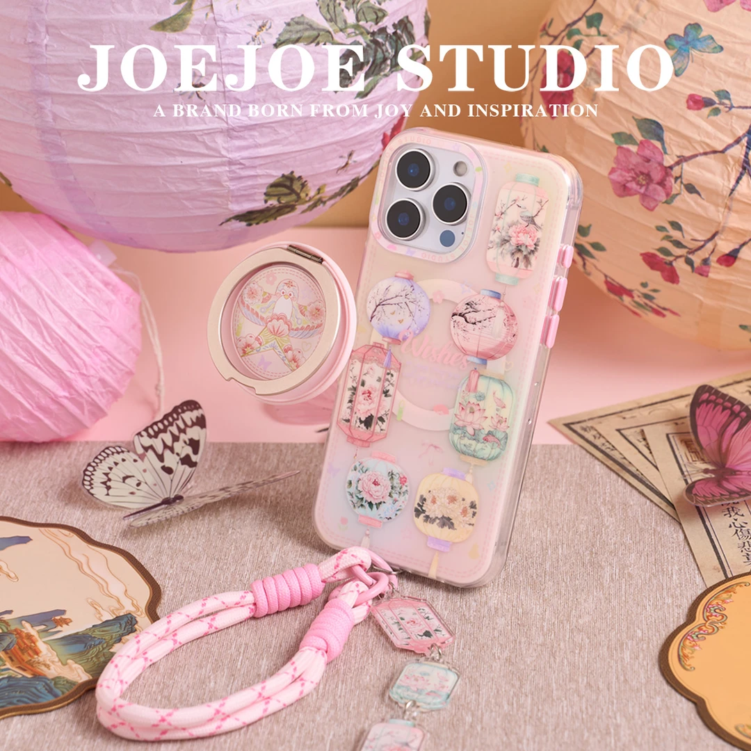 JOEJOE原创灯笼磁吸手机壳适用苹果iPhone15/14Pro/16ProMax保护