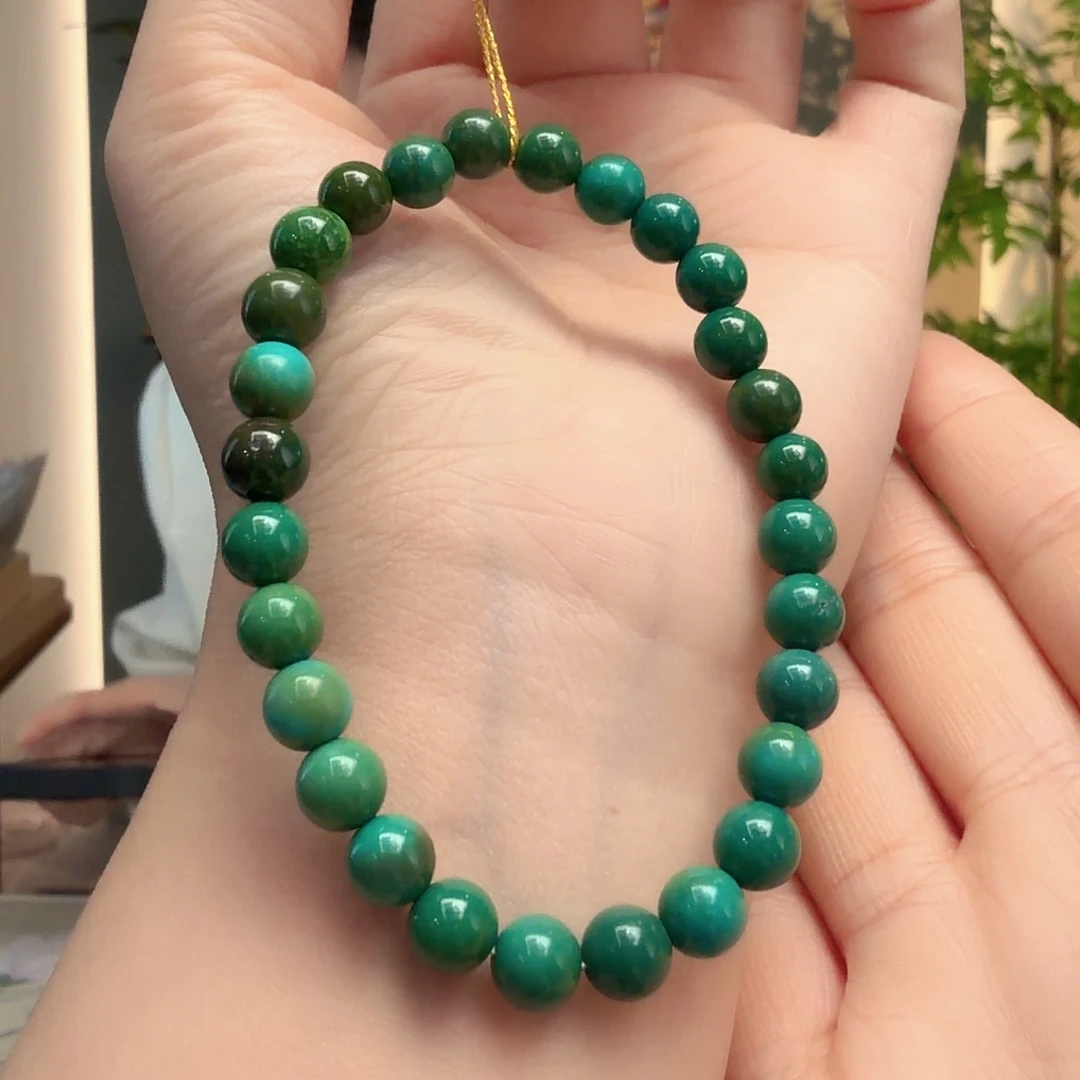 绿松石未镶嵌颈饰