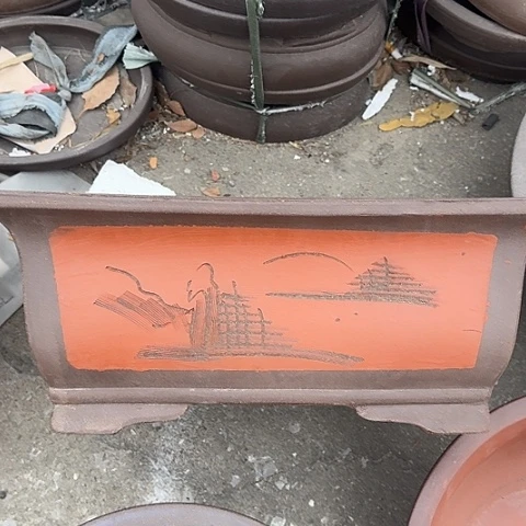 紫砂宜兴紫砂40红马槽