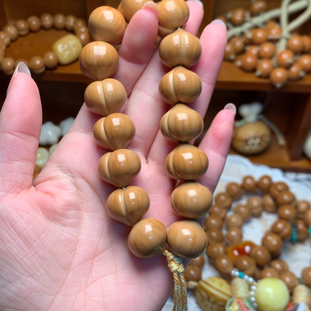 吊坠猴头核桃17高定屁桃手持素