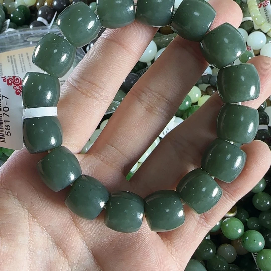 和田玉手链未镶嵌178