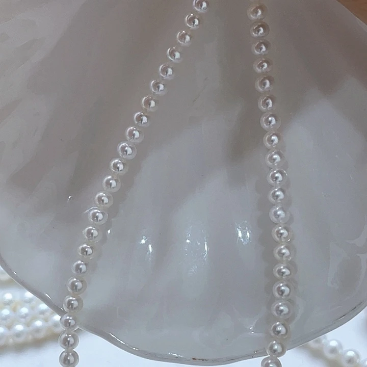 淡水珍珠银S925镶嵌颈饰