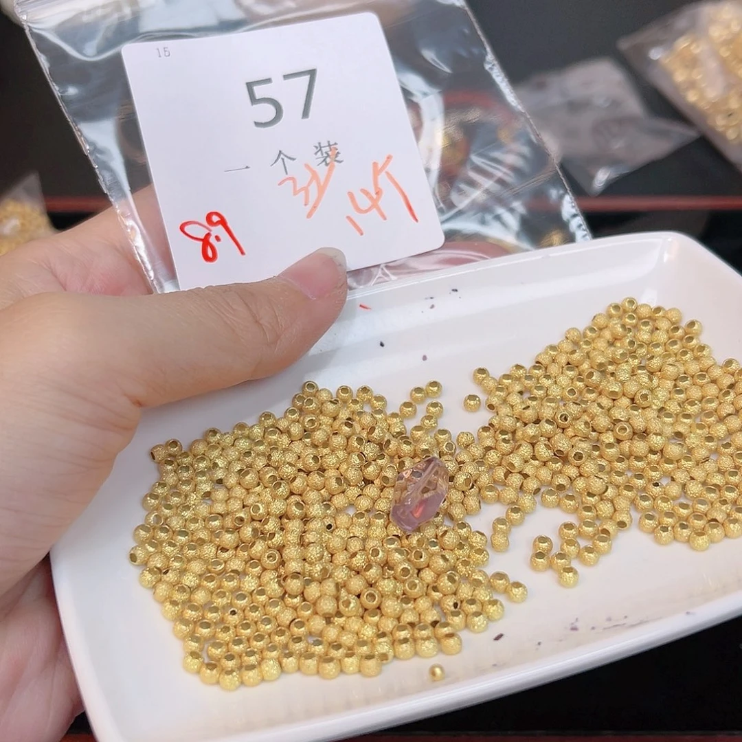 紫晶珠宝半成品银S925镀金镶嵌57