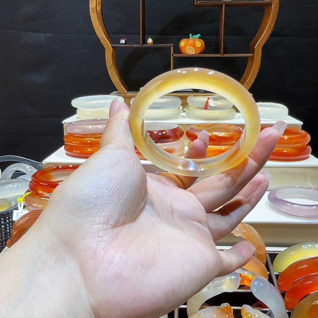玛瑙/玉髓未镶嵌手镯