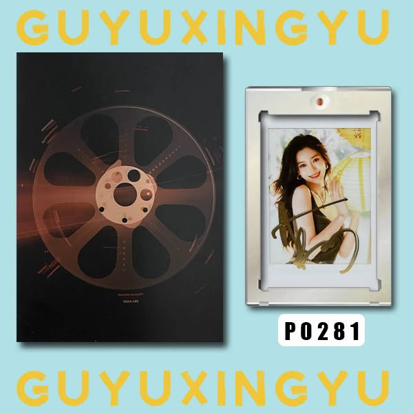 P0281【杨颖】正品拍立得照片 白边