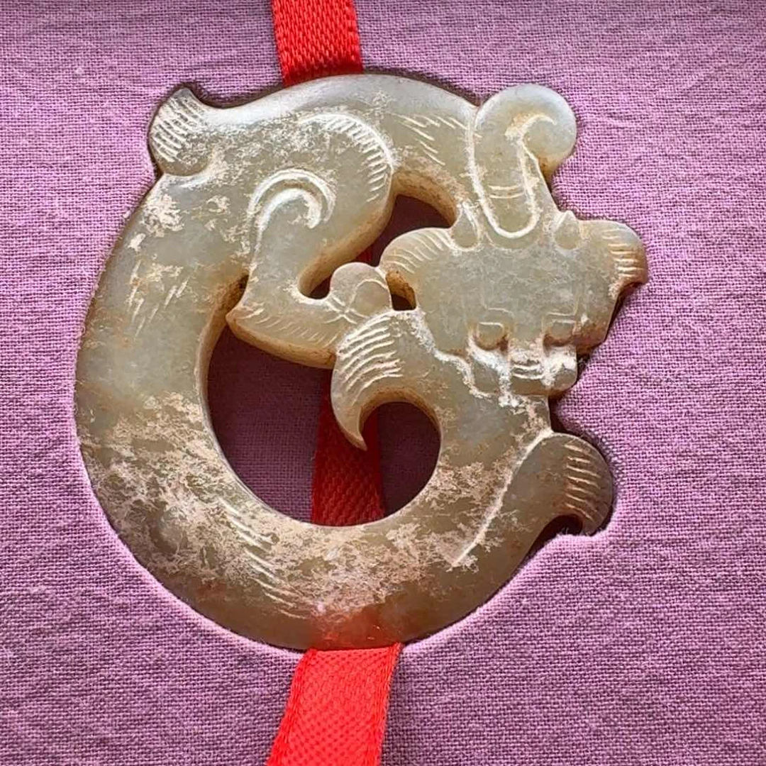 和田玉颈饰未镶嵌4****5