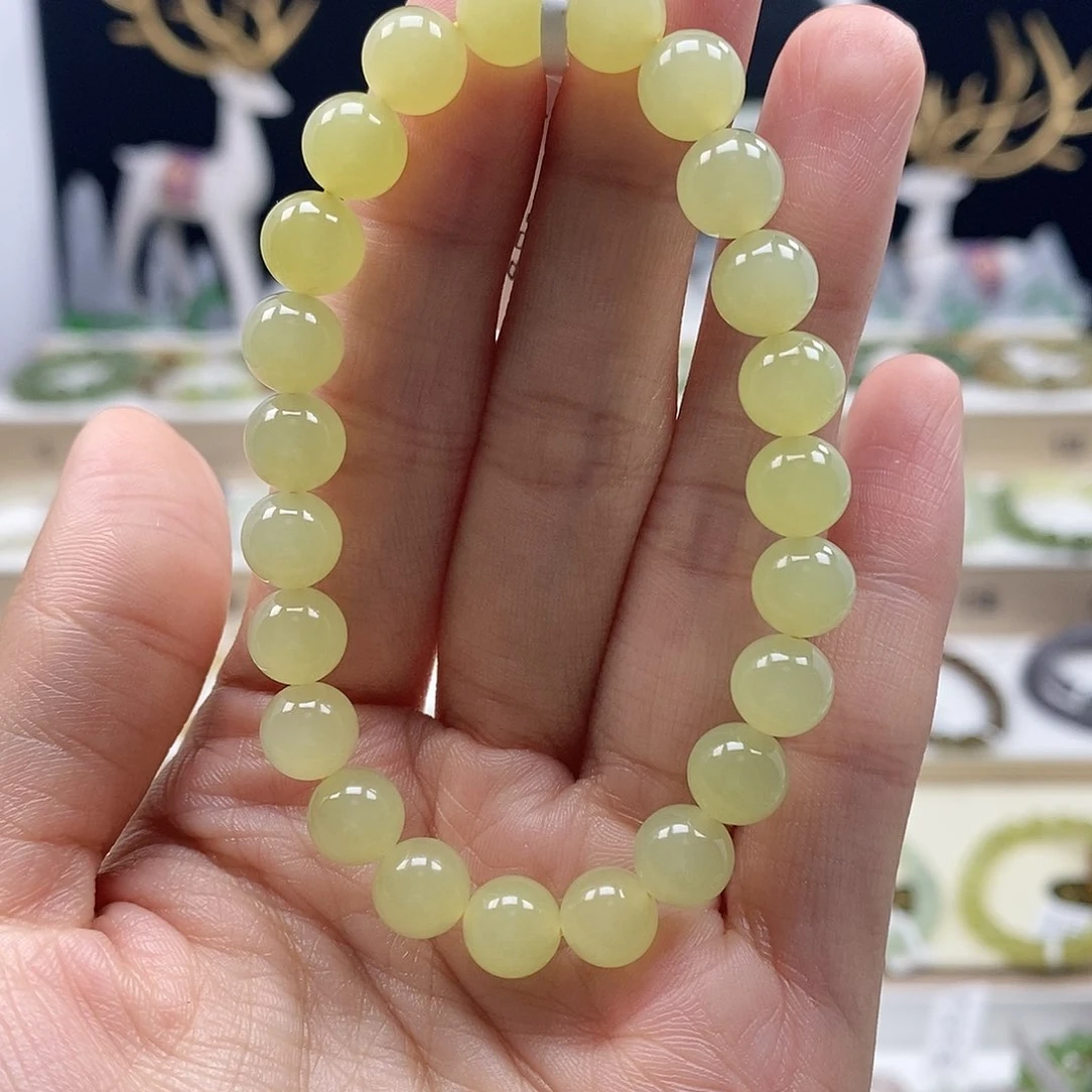 未镶嵌手串和田玉葛*巫