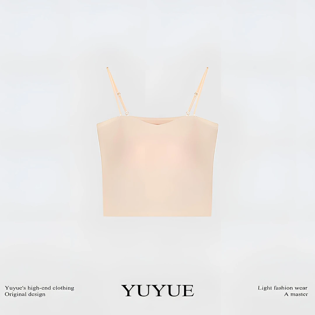 【愉悦】性感风吊带背心修身型瑜伽美背纯色百搭时尚薄款上衣83036