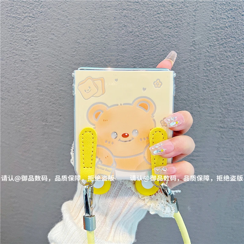 （华为novaflip系列）透明折叠壳适用华为novaflip手机壳防摔爆款潮