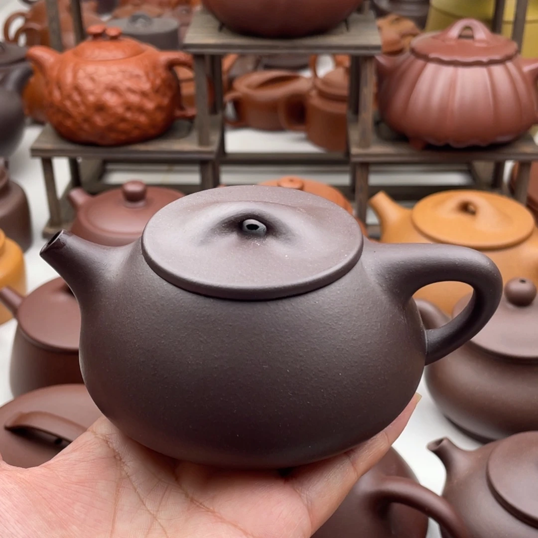 茶壶紫砂宜兴紫砂微瑕微瑕200cc