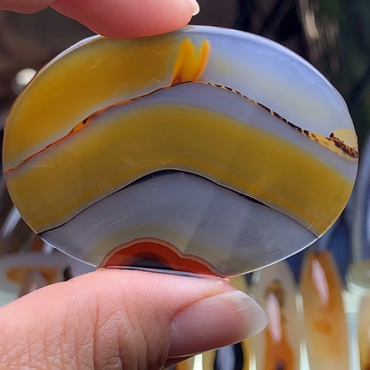 玛瑙/玉髓颈饰未镶嵌200