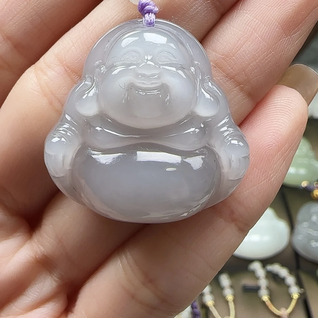 和田玉未镶嵌吊坠(赠链)